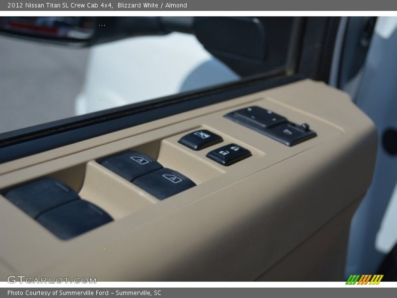 Blizzard White / Almond 2012 Nissan Titan SL Crew Cab 4x4