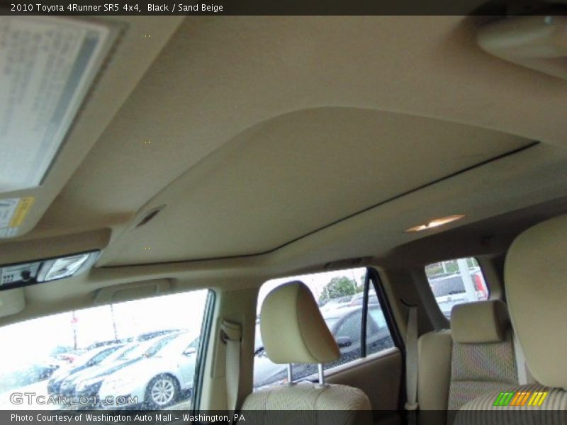 Black / Sand Beige 2010 Toyota 4Runner SR5 4x4