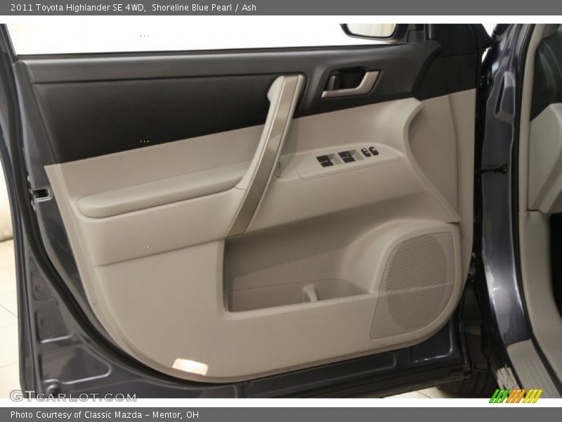 Shoreline Blue Pearl / Ash 2011 Toyota Highlander SE 4WD
