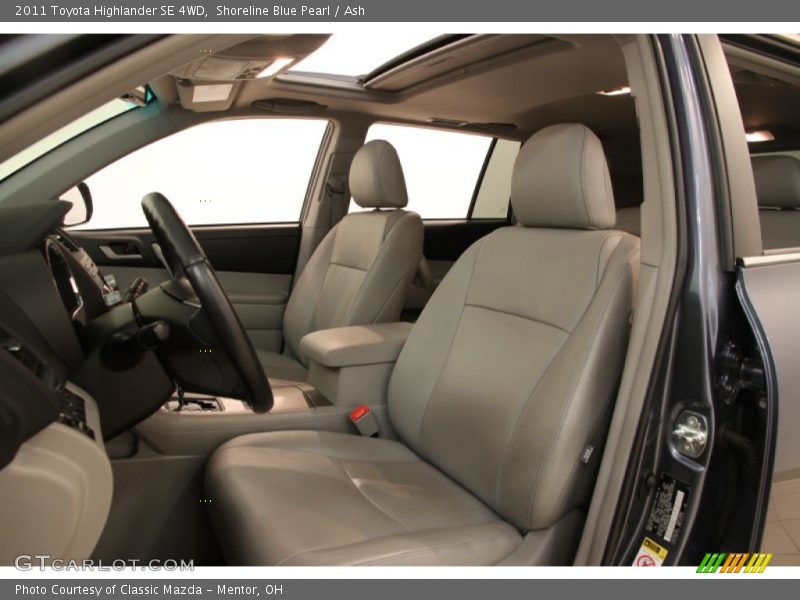 Shoreline Blue Pearl / Ash 2011 Toyota Highlander SE 4WD
