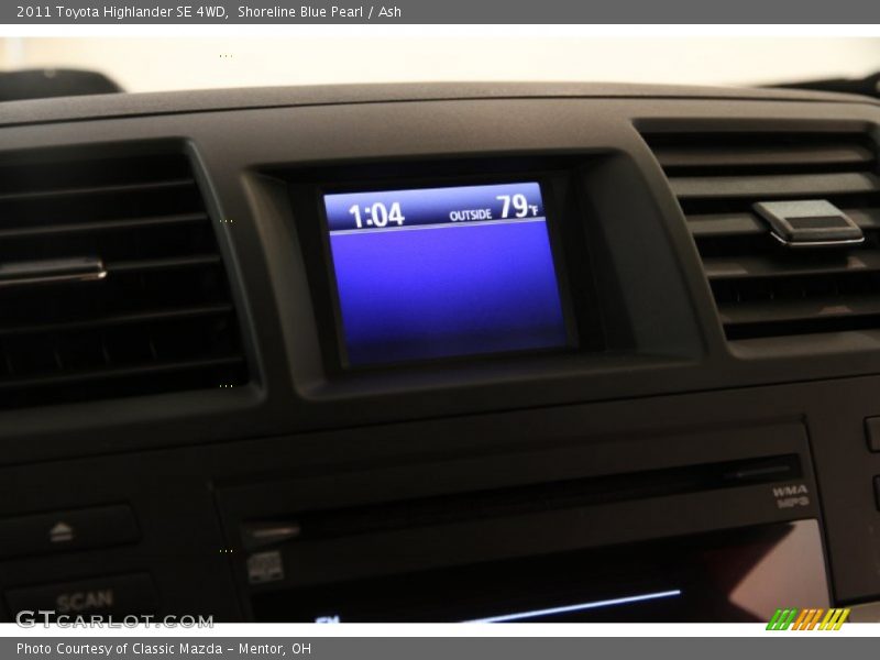 Shoreline Blue Pearl / Ash 2011 Toyota Highlander SE 4WD