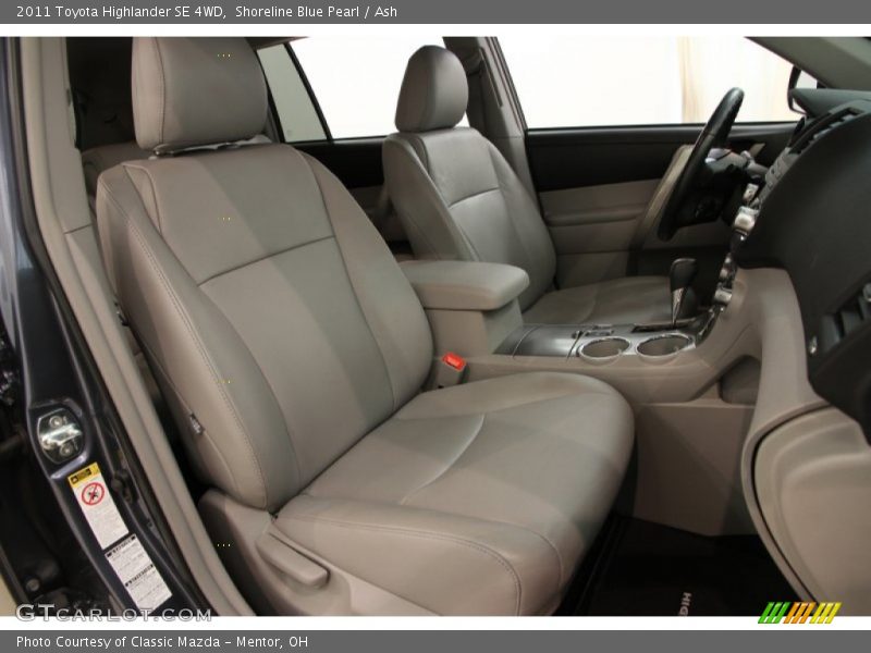 Shoreline Blue Pearl / Ash 2011 Toyota Highlander SE 4WD