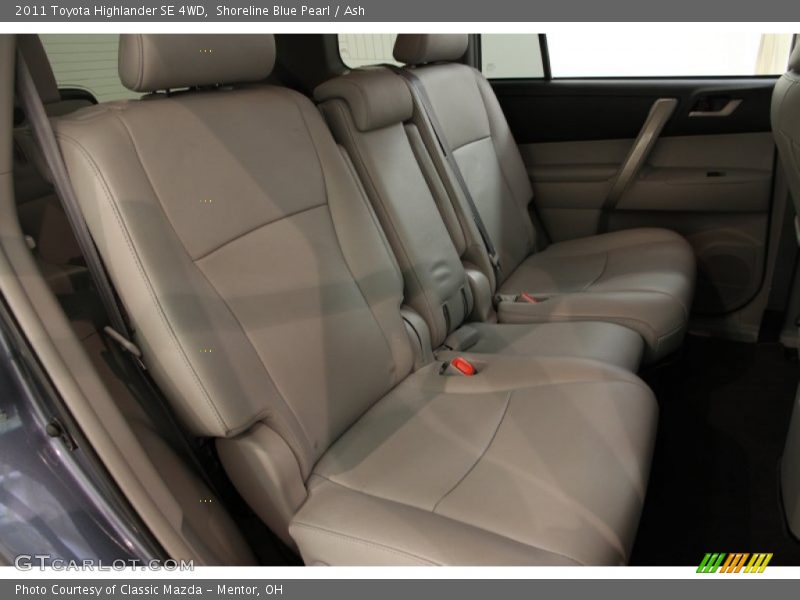 Shoreline Blue Pearl / Ash 2011 Toyota Highlander SE 4WD