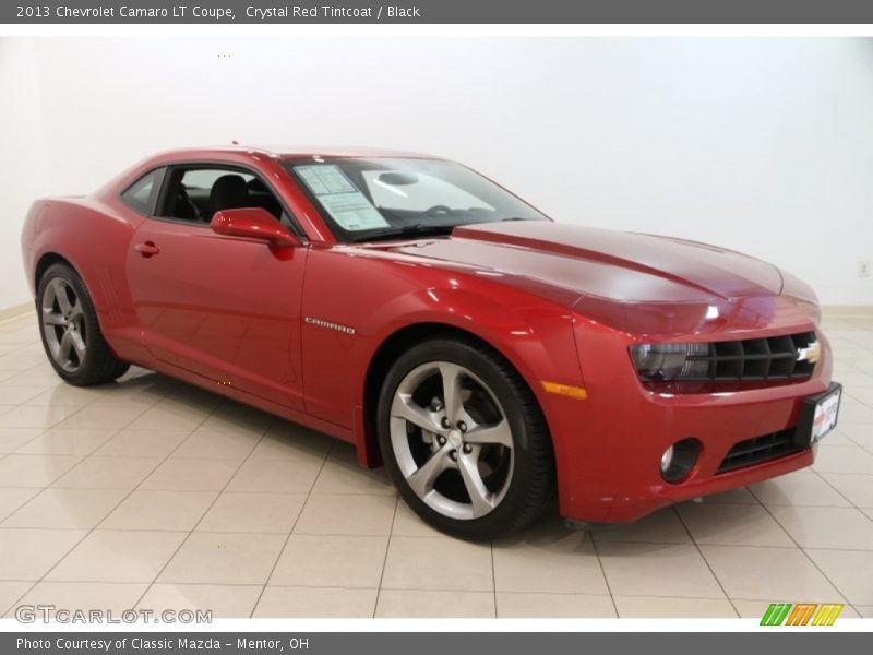 Crystal Red Tintcoat / Black 2013 Chevrolet Camaro LT Coupe