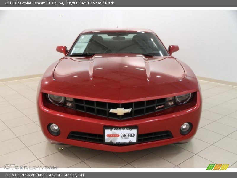 Crystal Red Tintcoat / Black 2013 Chevrolet Camaro LT Coupe