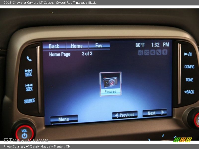Crystal Red Tintcoat / Black 2013 Chevrolet Camaro LT Coupe