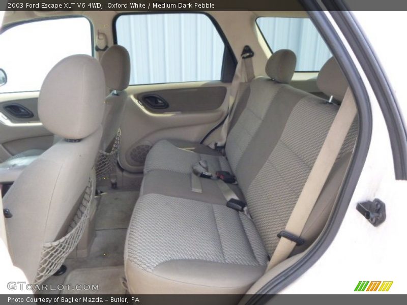 Oxford White / Medium Dark Pebble 2003 Ford Escape XLT V6 4WD