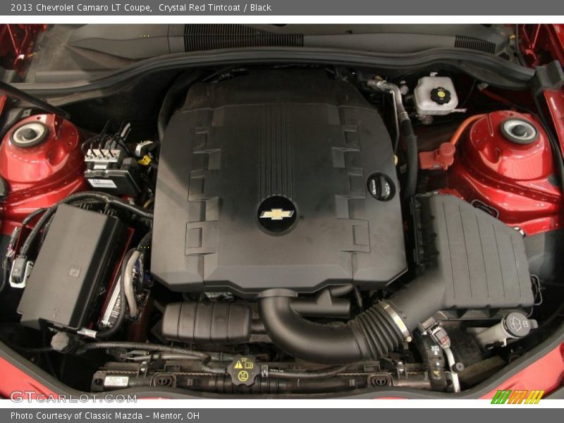 Crystal Red Tintcoat / Black 2013 Chevrolet Camaro LT Coupe