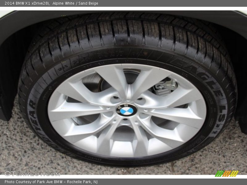 Alpine White / Sand Beige 2014 BMW X1 xDrive28i