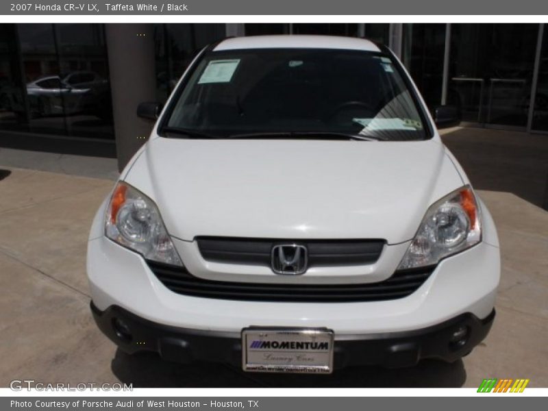 Taffeta White / Black 2007 Honda CR-V LX