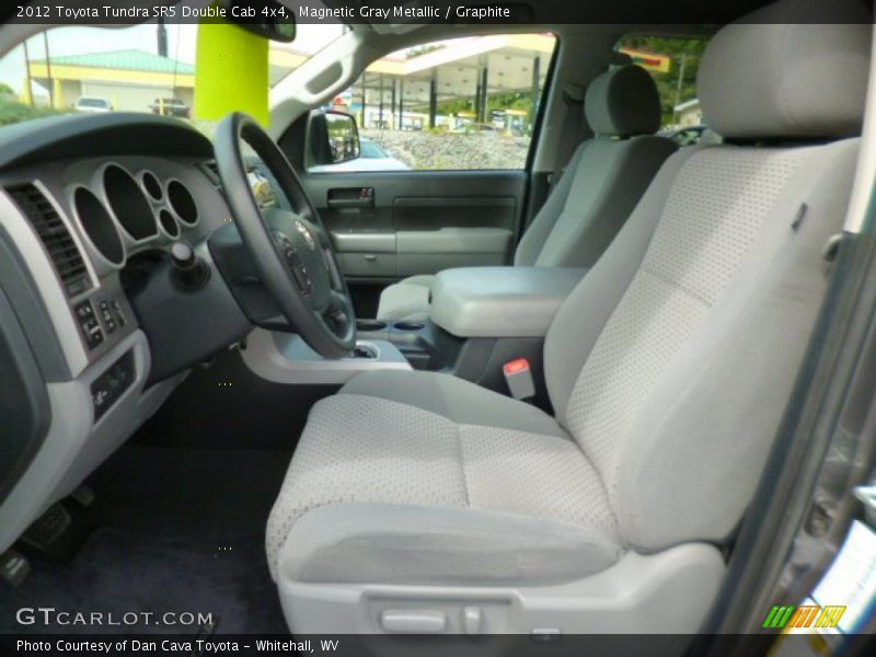 Magnetic Gray Metallic / Graphite 2012 Toyota Tundra SR5 Double Cab 4x4