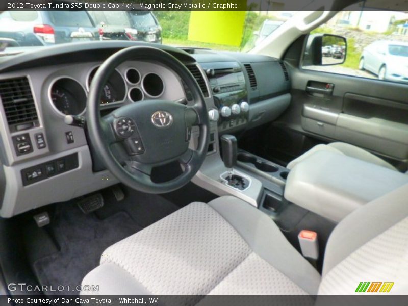 Magnetic Gray Metallic / Graphite 2012 Toyota Tundra SR5 Double Cab 4x4
