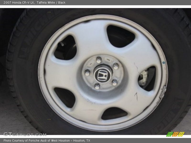 Taffeta White / Black 2007 Honda CR-V LX