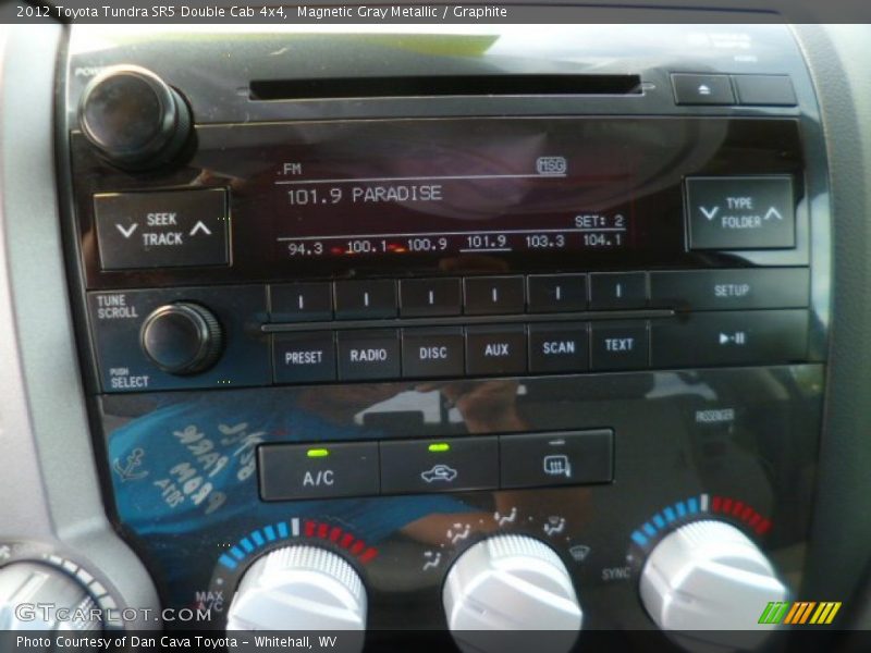 Magnetic Gray Metallic / Graphite 2012 Toyota Tundra SR5 Double Cab 4x4
