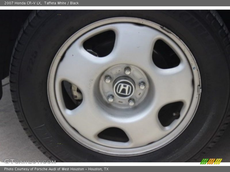 Taffeta White / Black 2007 Honda CR-V LX