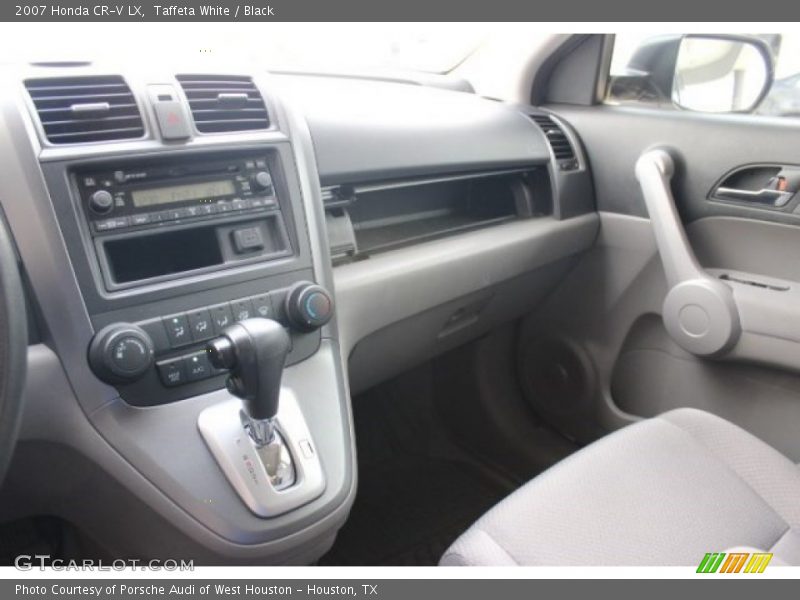 Taffeta White / Black 2007 Honda CR-V LX