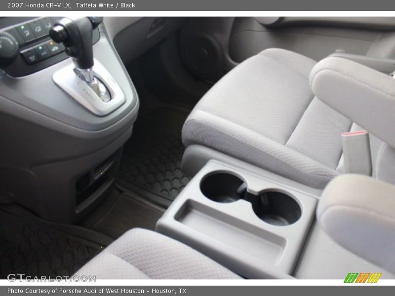 Taffeta White / Black 2007 Honda CR-V LX
