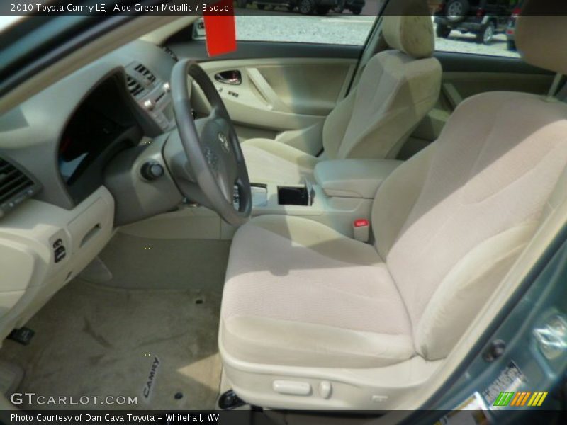 Aloe Green Metallic / Bisque 2010 Toyota Camry LE