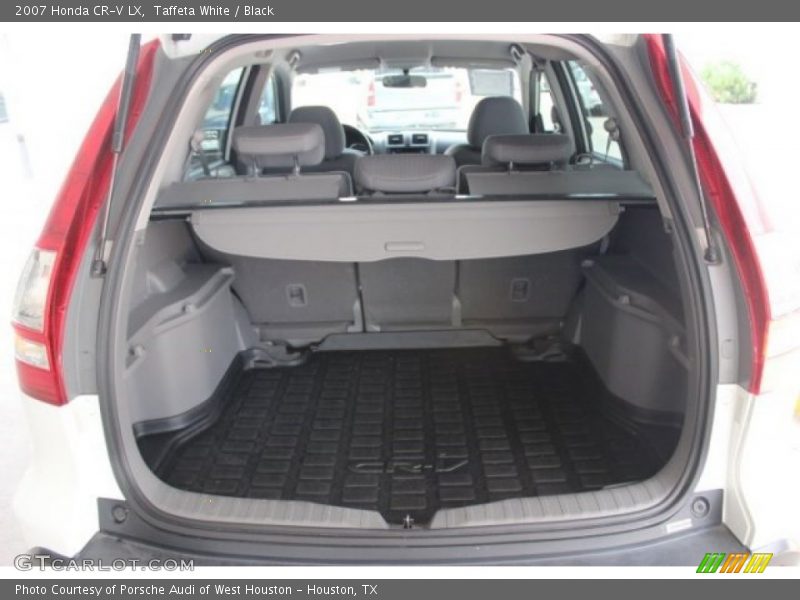 Taffeta White / Black 2007 Honda CR-V LX