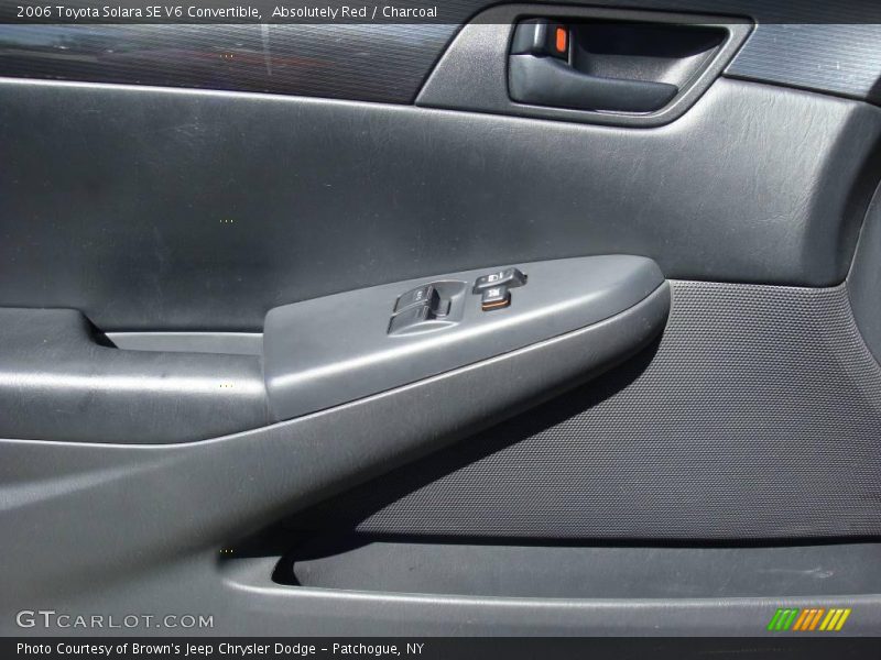 Absolutely Red / Charcoal 2006 Toyota Solara SE V6 Convertible