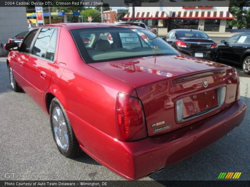 Crimson Red Pearl / Shale 2004 Cadillac DeVille DTS