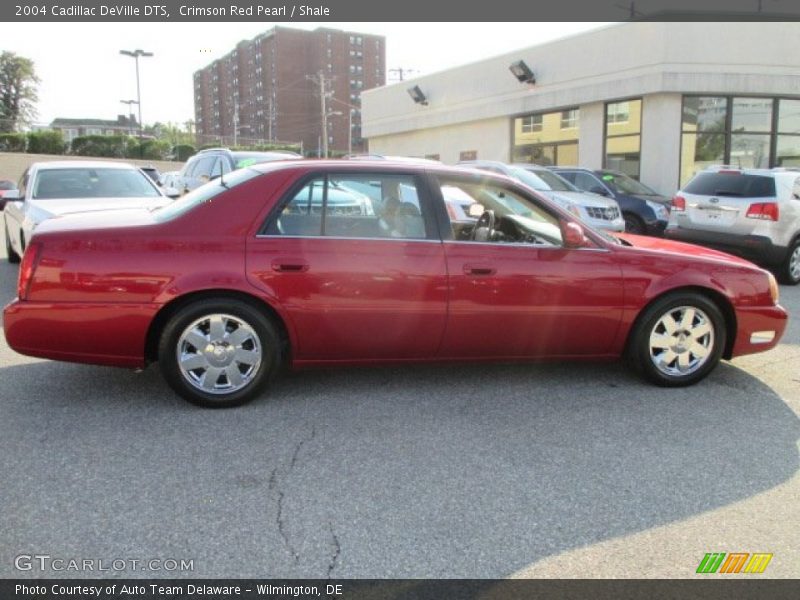 Crimson Red Pearl / Shale 2004 Cadillac DeVille DTS