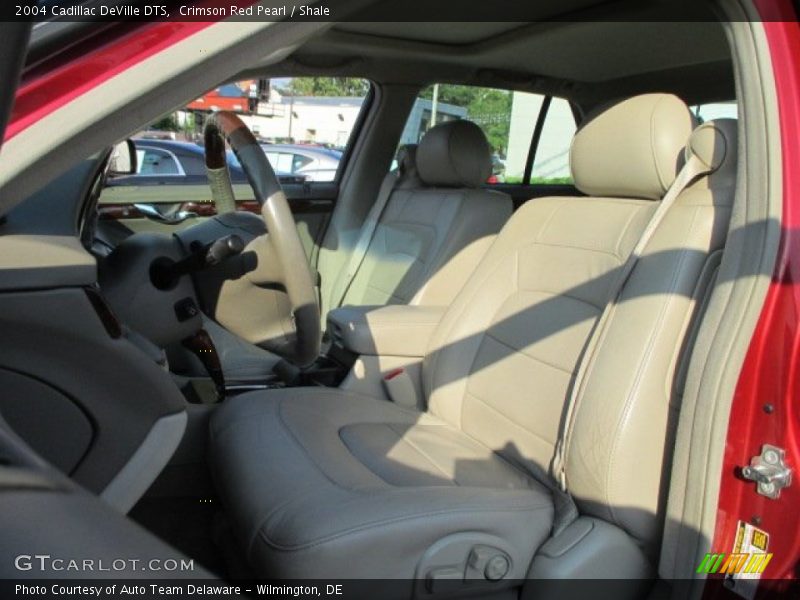 Crimson Red Pearl / Shale 2004 Cadillac DeVille DTS