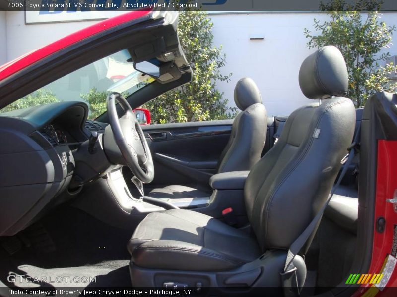 Absolutely Red / Charcoal 2006 Toyota Solara SE V6 Convertible