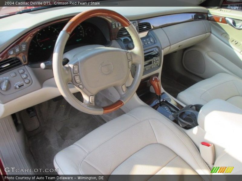Crimson Red Pearl / Shale 2004 Cadillac DeVille DTS