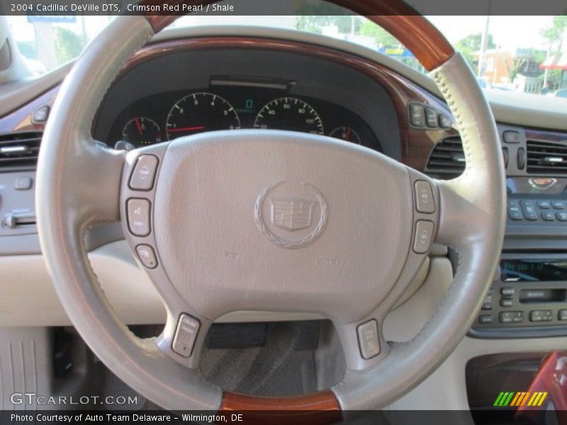 Crimson Red Pearl / Shale 2004 Cadillac DeVille DTS