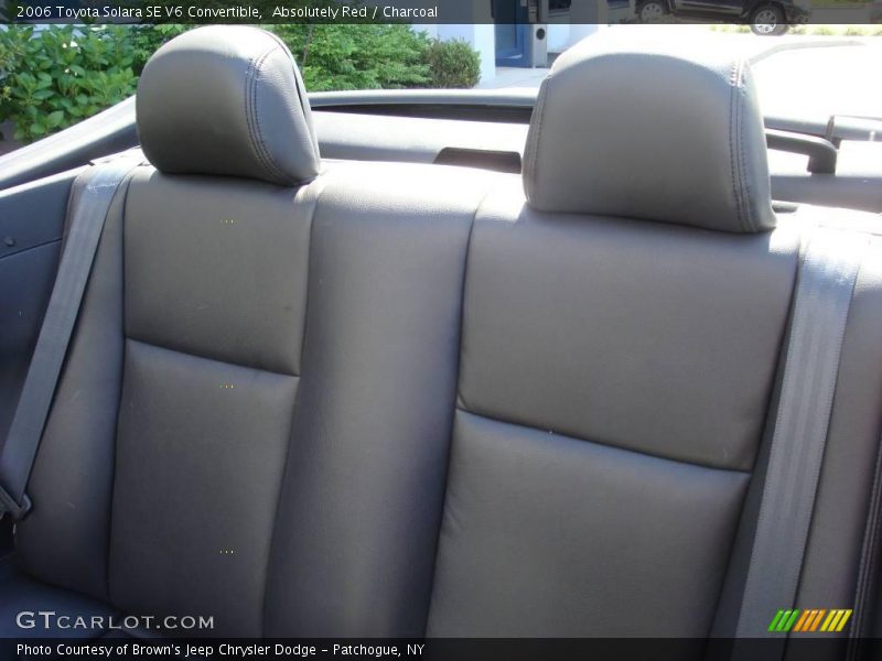 Absolutely Red / Charcoal 2006 Toyota Solara SE V6 Convertible