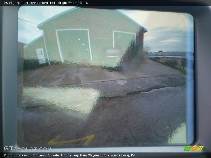 Bright White / Black 2015 Jeep Cherokee Limited 4x4