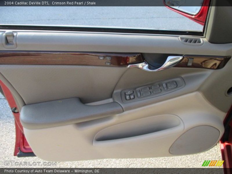 Crimson Red Pearl / Shale 2004 Cadillac DeVille DTS
