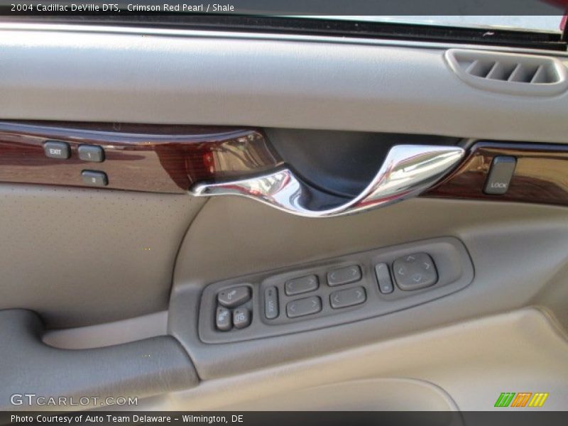 Crimson Red Pearl / Shale 2004 Cadillac DeVille DTS