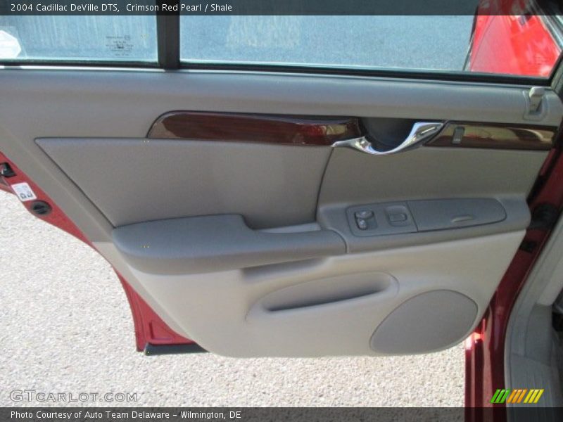 Crimson Red Pearl / Shale 2004 Cadillac DeVille DTS
