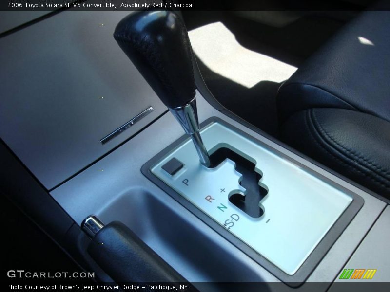 Absolutely Red / Charcoal 2006 Toyota Solara SE V6 Convertible