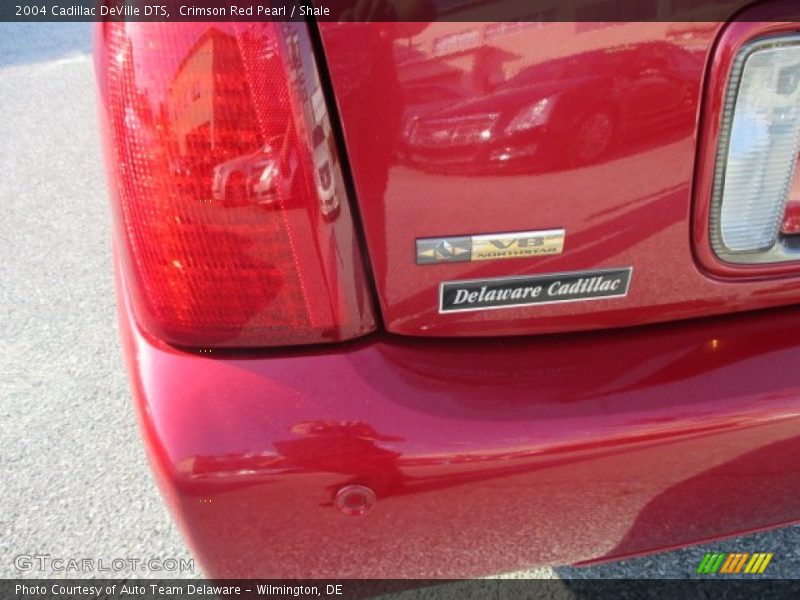 Crimson Red Pearl / Shale 2004 Cadillac DeVille DTS