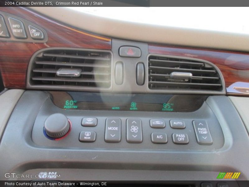 Crimson Red Pearl / Shale 2004 Cadillac DeVille DTS