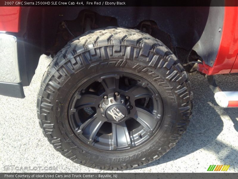 Fire Red / Ebony Black 2007 GMC Sierra 2500HD SLE Crew Cab 4x4