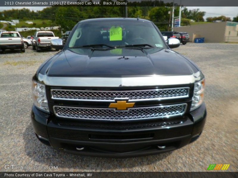 Black / Ebony 2013 Chevrolet Silverado 1500 LTZ Extended Cab 4x4