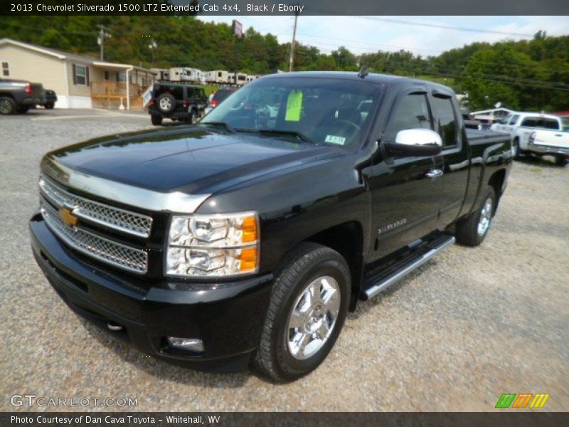 Black / Ebony 2013 Chevrolet Silverado 1500 LTZ Extended Cab 4x4