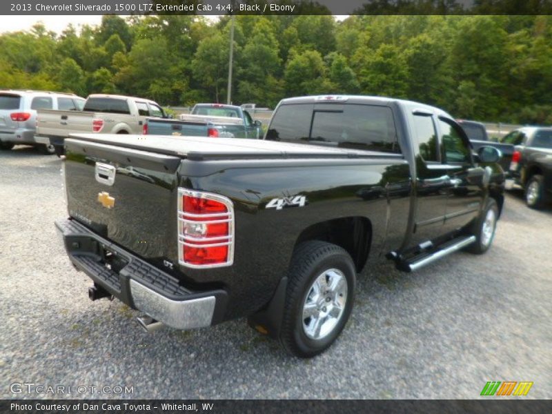 Black / Ebony 2013 Chevrolet Silverado 1500 LTZ Extended Cab 4x4