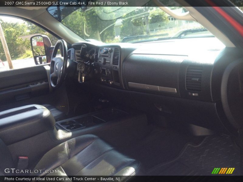 Fire Red / Ebony Black 2007 GMC Sierra 2500HD SLE Crew Cab 4x4