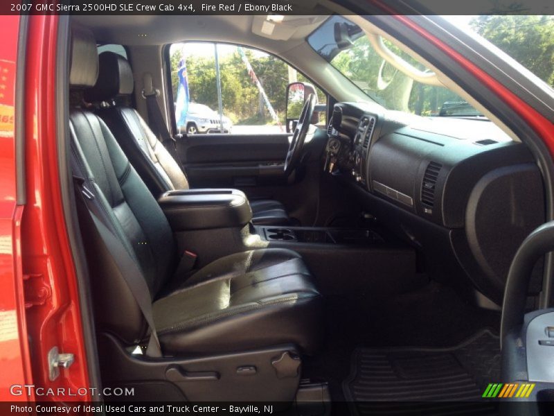 Fire Red / Ebony Black 2007 GMC Sierra 2500HD SLE Crew Cab 4x4