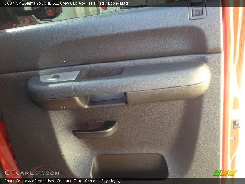 Fire Red / Ebony Black 2007 GMC Sierra 2500HD SLE Crew Cab 4x4