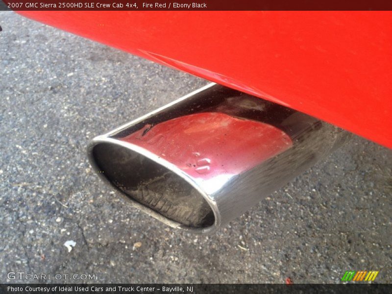 Fire Red / Ebony Black 2007 GMC Sierra 2500HD SLE Crew Cab 4x4