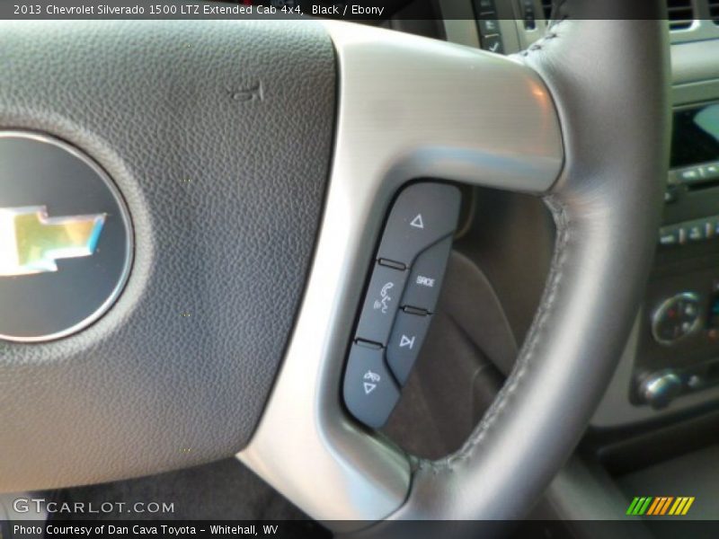 Black / Ebony 2013 Chevrolet Silverado 1500 LTZ Extended Cab 4x4