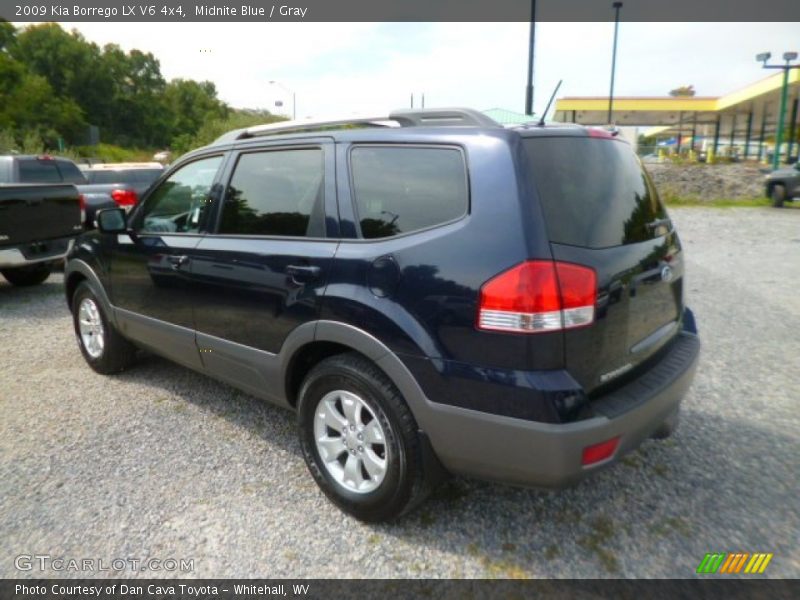 Midnite Blue / Gray 2009 Kia Borrego LX V6 4x4