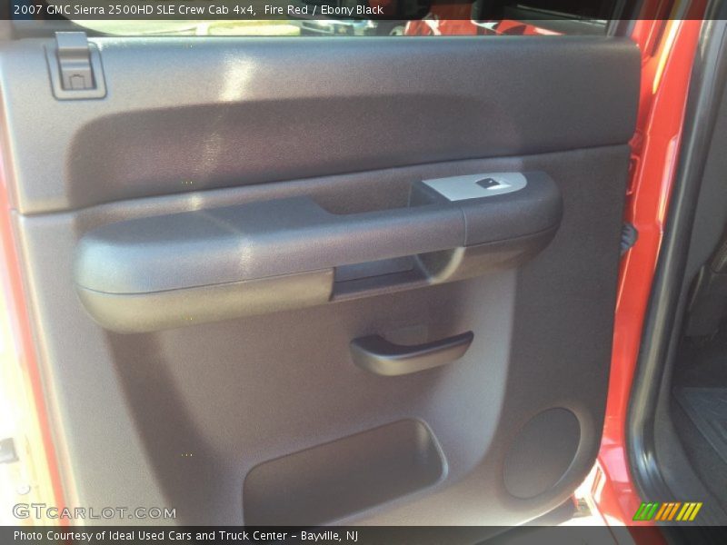 Fire Red / Ebony Black 2007 GMC Sierra 2500HD SLE Crew Cab 4x4