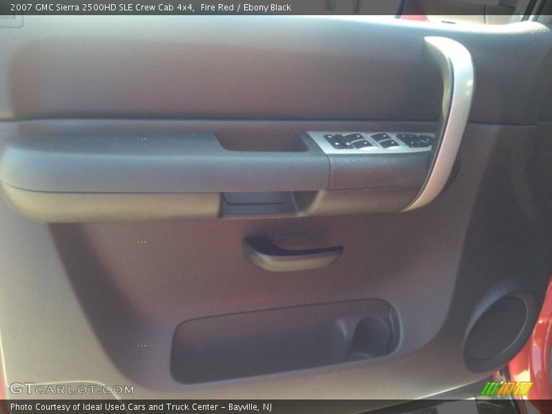 Fire Red / Ebony Black 2007 GMC Sierra 2500HD SLE Crew Cab 4x4